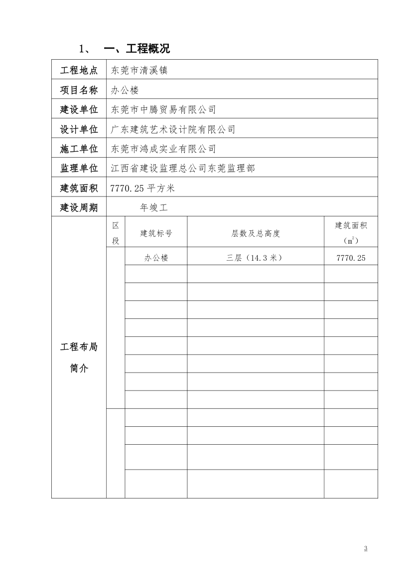 [广东]办公楼工程监理规划.doc第3页