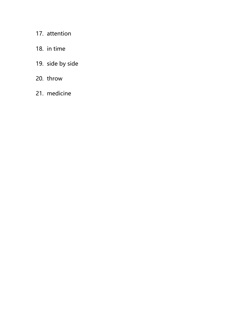 外研版八年级上册 Module 8 Accidents 单词检测（含答案）.doc第8页