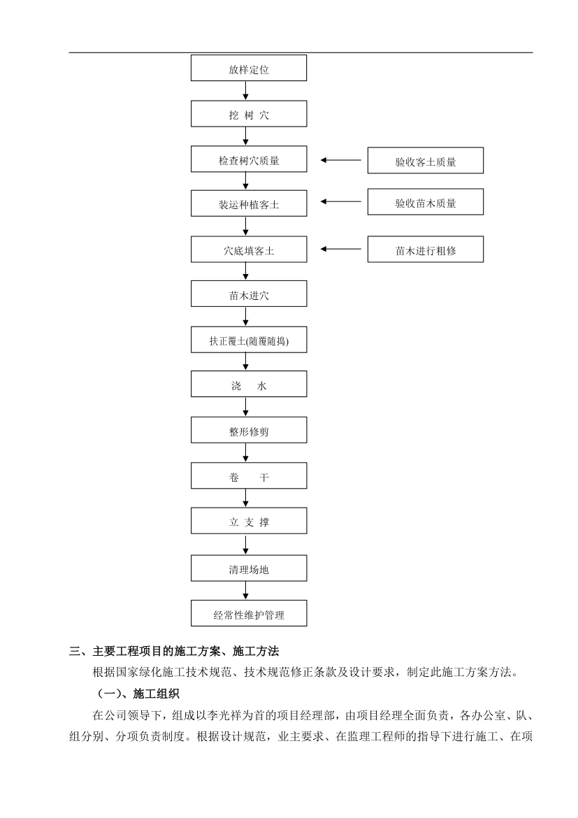 云南楚雄州职业教育中心主体园林景观Ⅱ标段施工组织设计.doc第7页