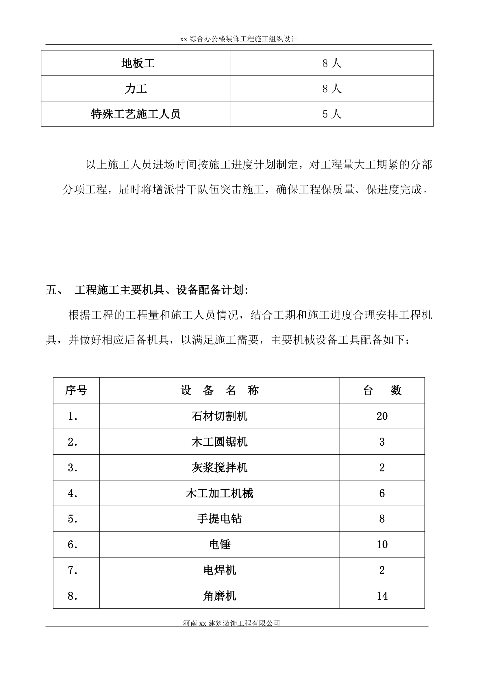 综合办公楼装饰施工组织设计.doc第22页