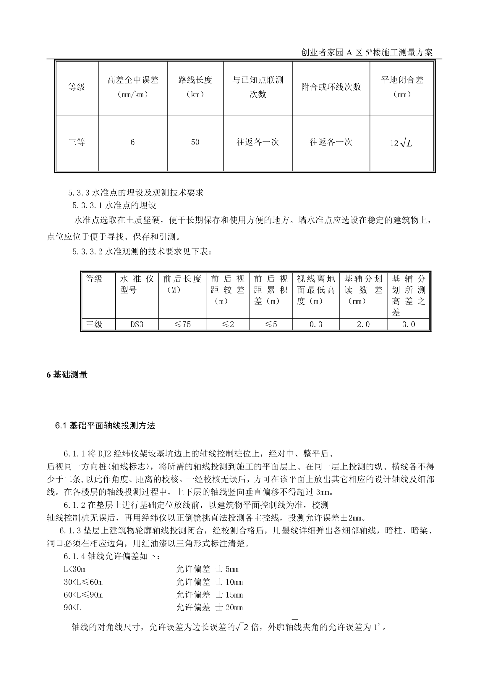 某工程施工测量方案.doc第6页