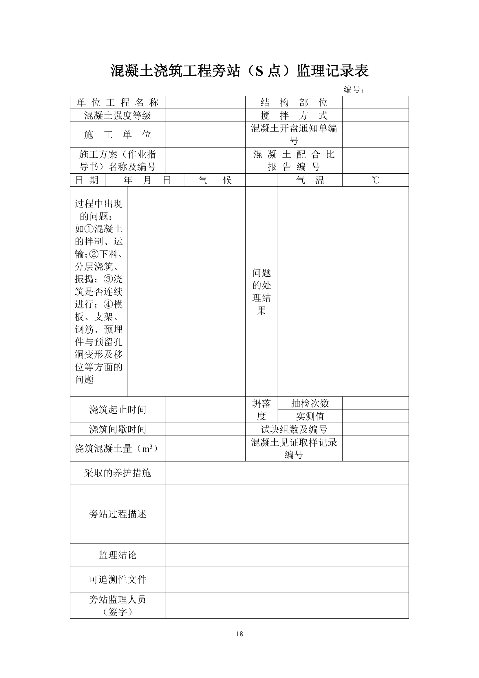 房建工程监理用表.doc第19页