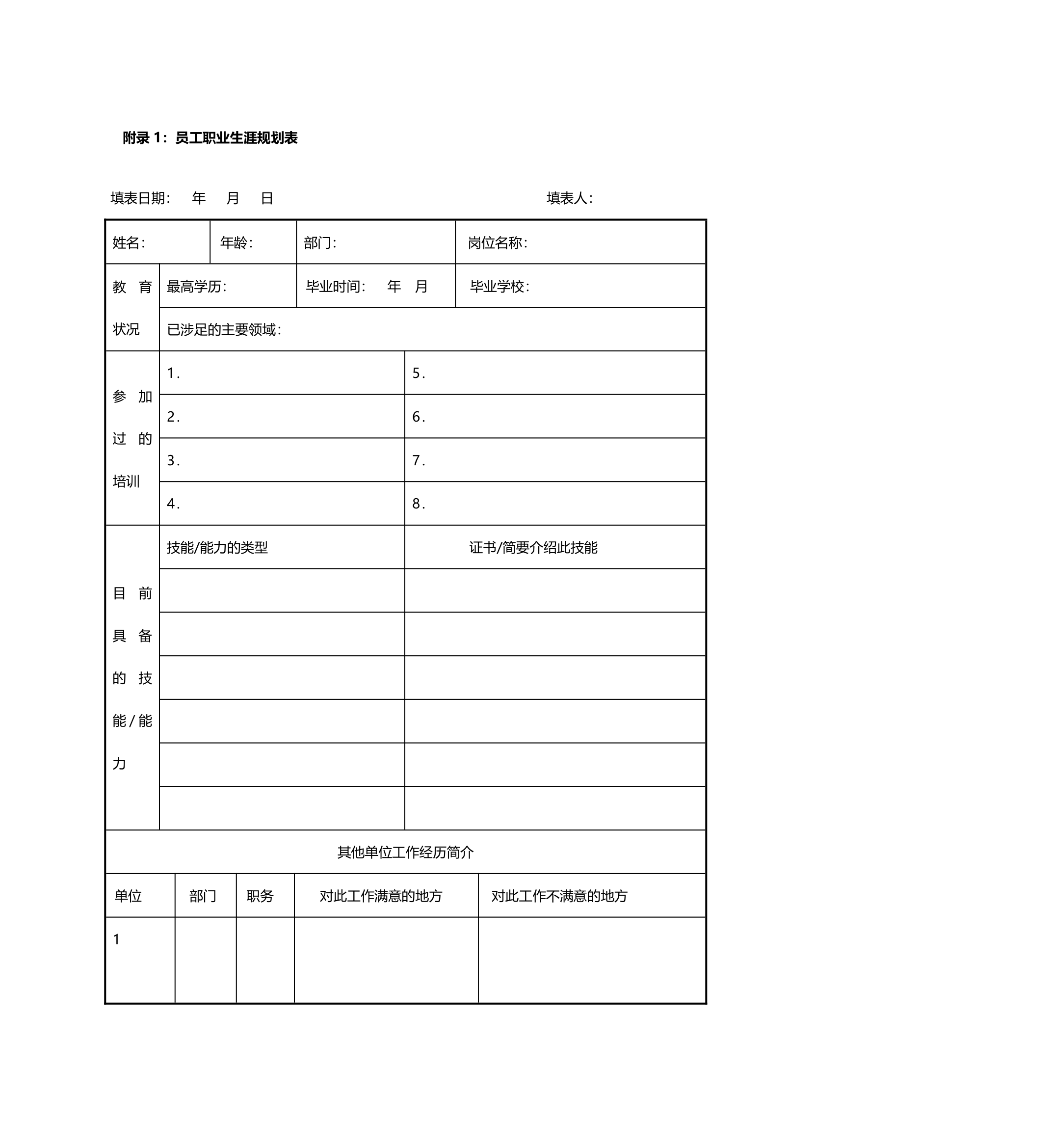 员工职业生涯规划管理制度（最终版）.doc第18页