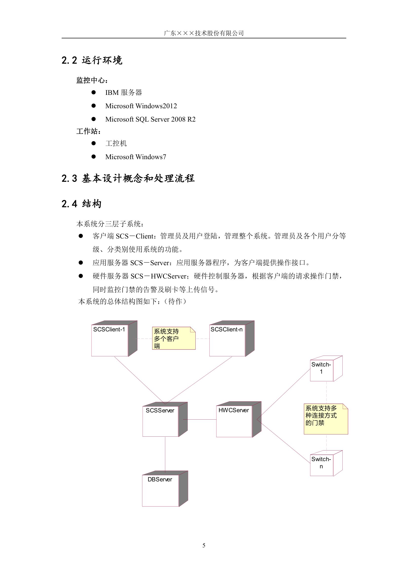 CMMI-门禁系统概要设计说明书.docx第5页