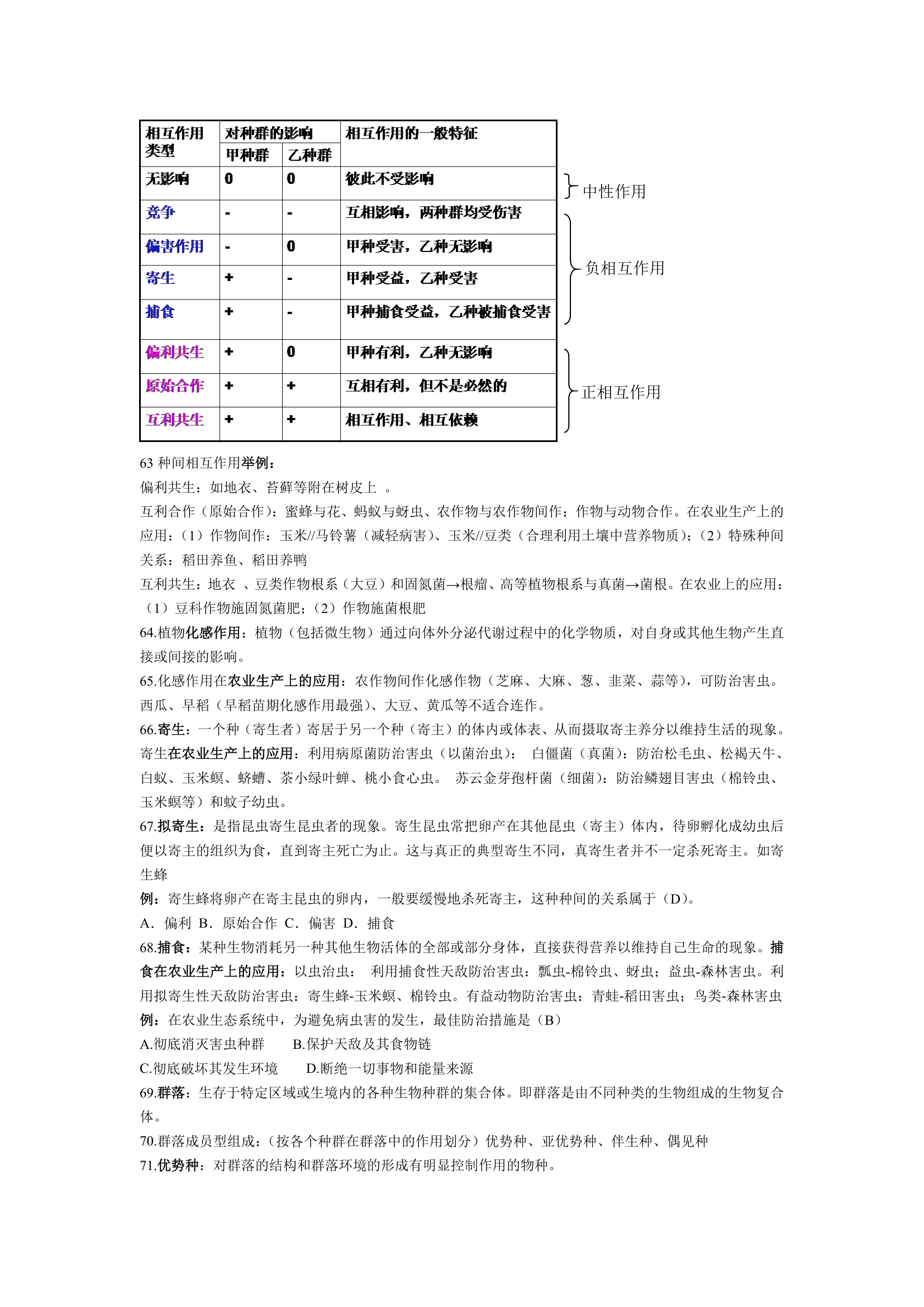 山西农业大学生态学复习资料第6页