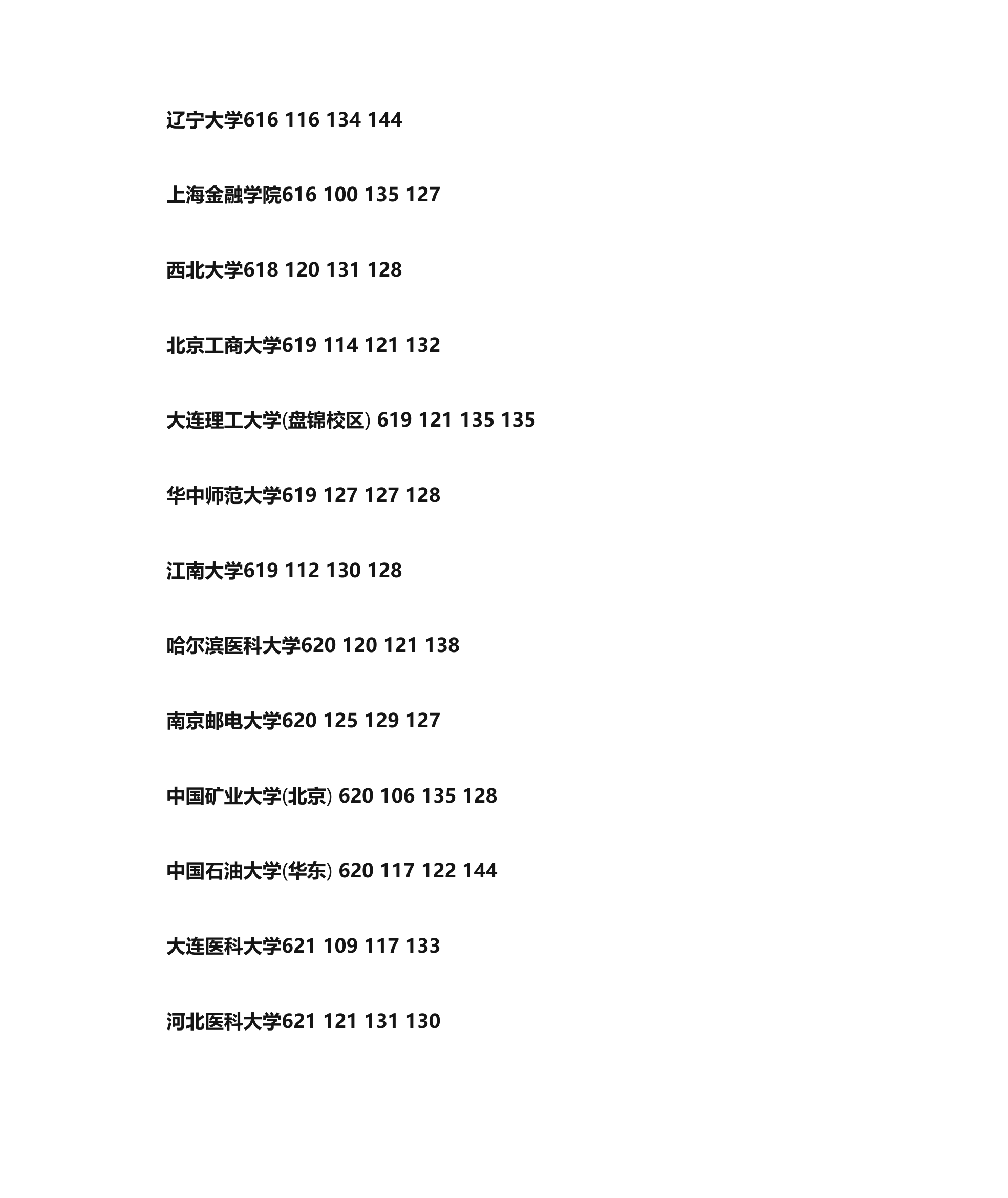 2014年河北省一本各高校提档线(按分数排列)第14页