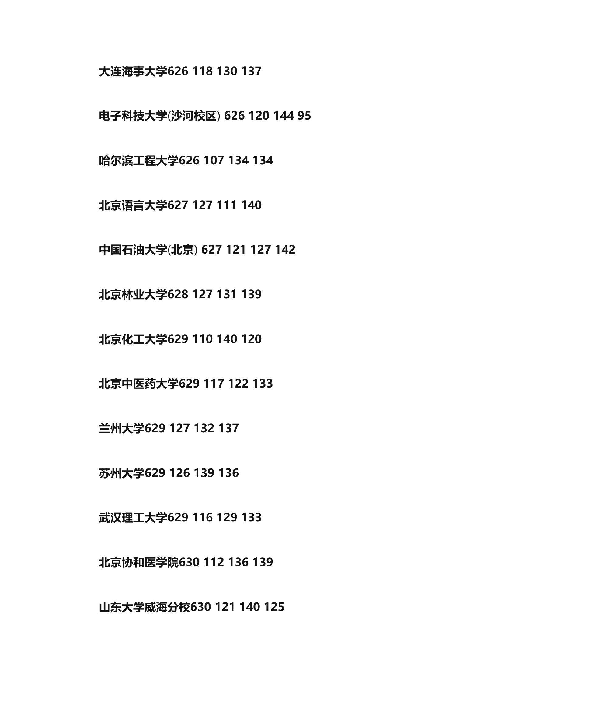 2014年河北省一本各高校提档线(按分数排列)第16页