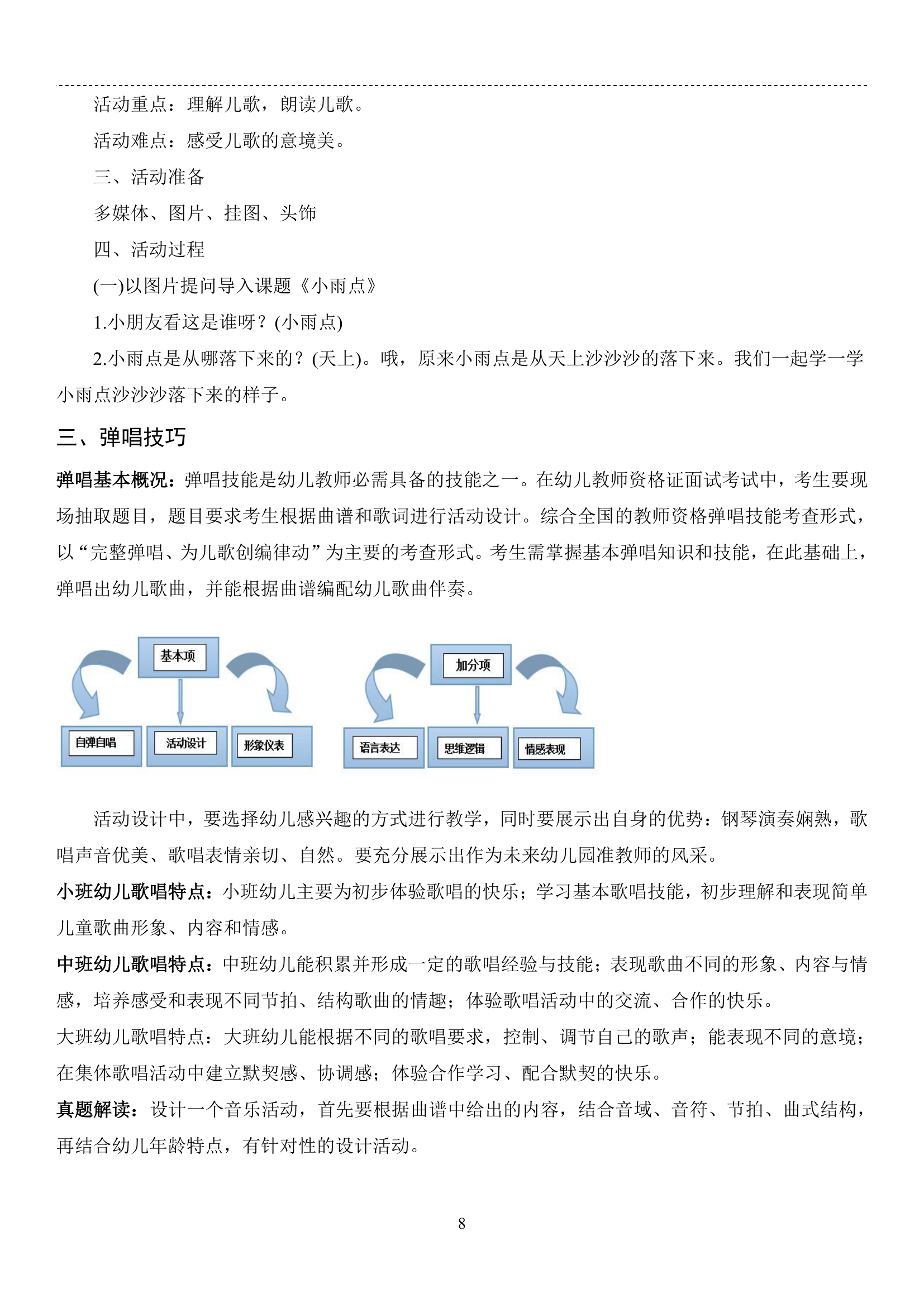 国考幼师资格证面试技巧 - 副本第8页