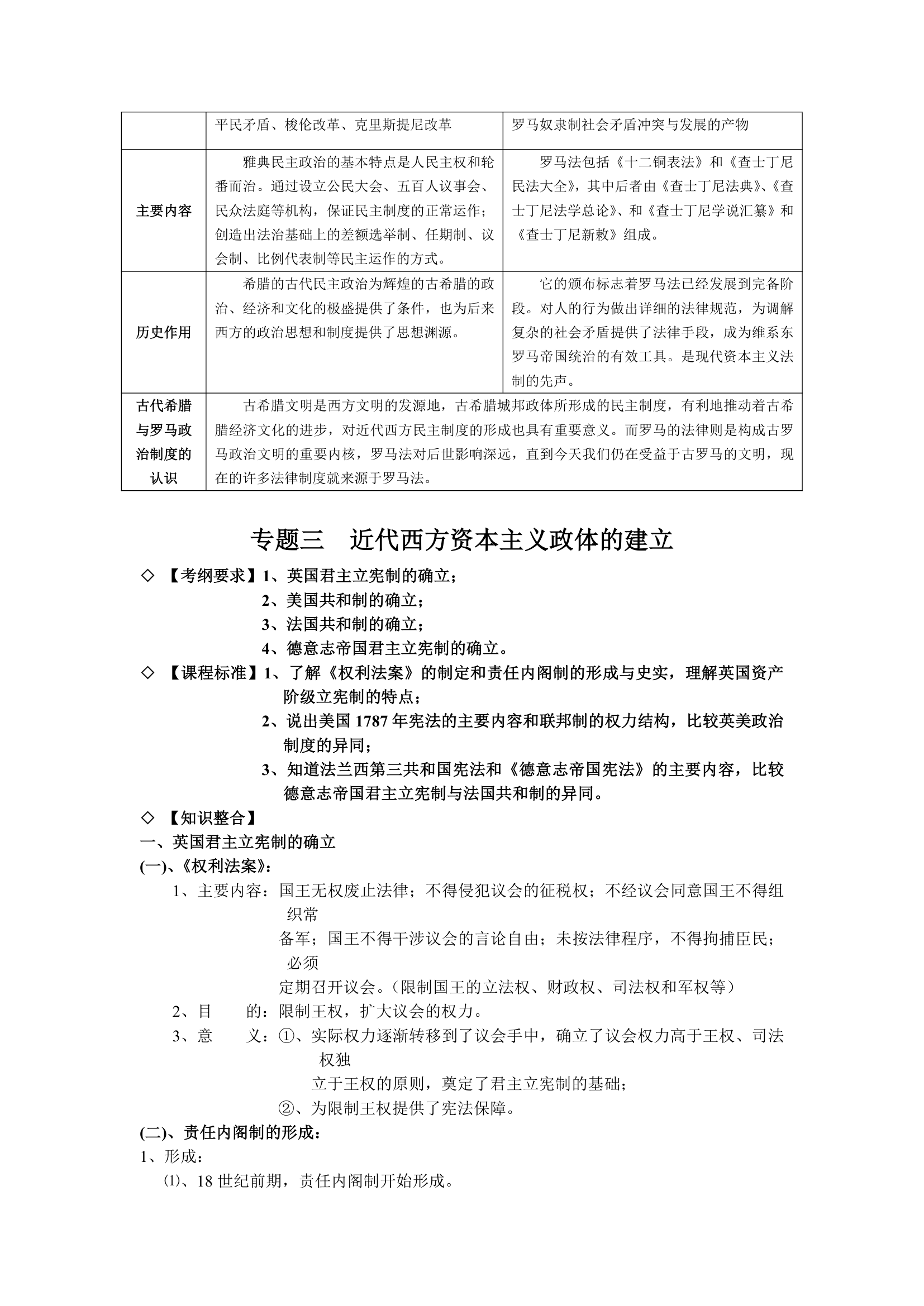 岳麓版高三历史一轮复习必修一知识点汇总.doc第9页