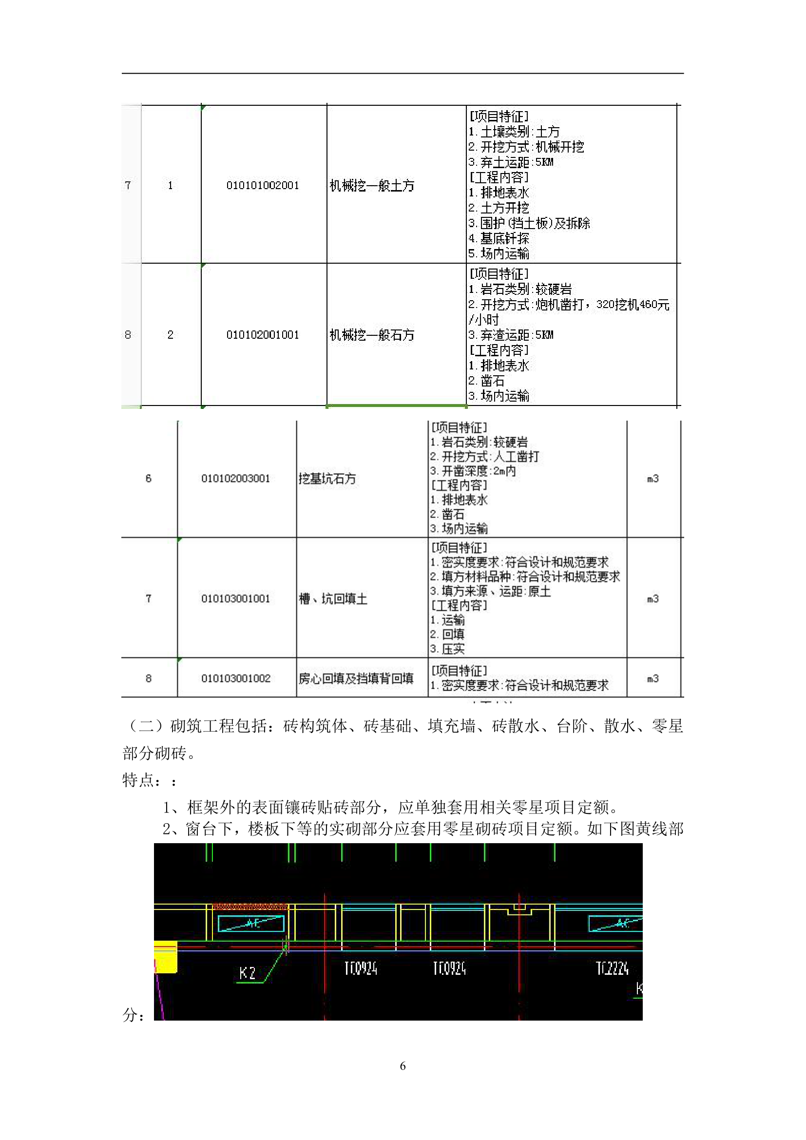 工程造价专业某工程预算编制毕业设计说明书.doc第6页