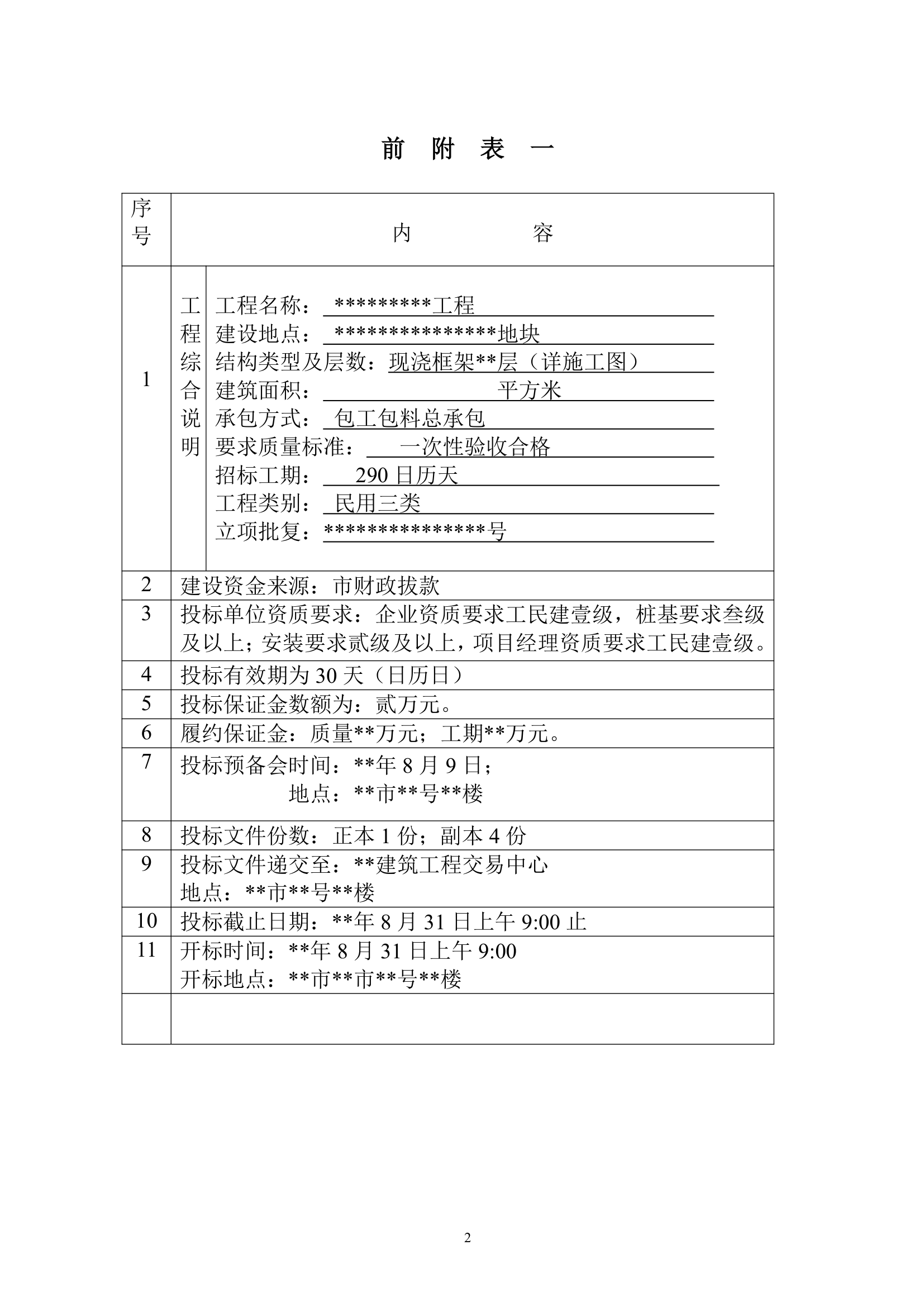 某工程招标文件实例.doc第2页