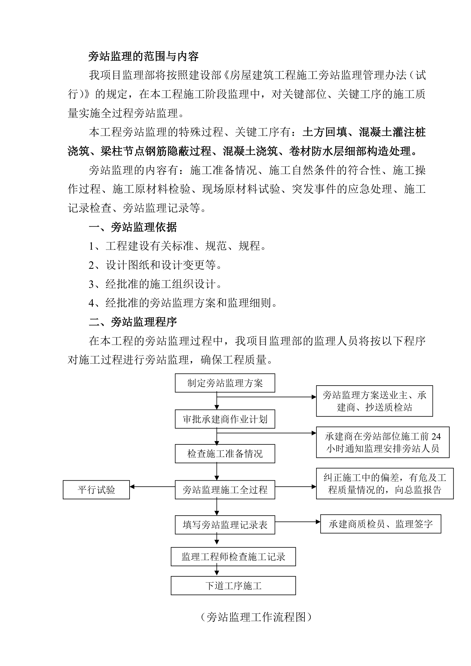 小型工程旁站监理方案.doc第2页