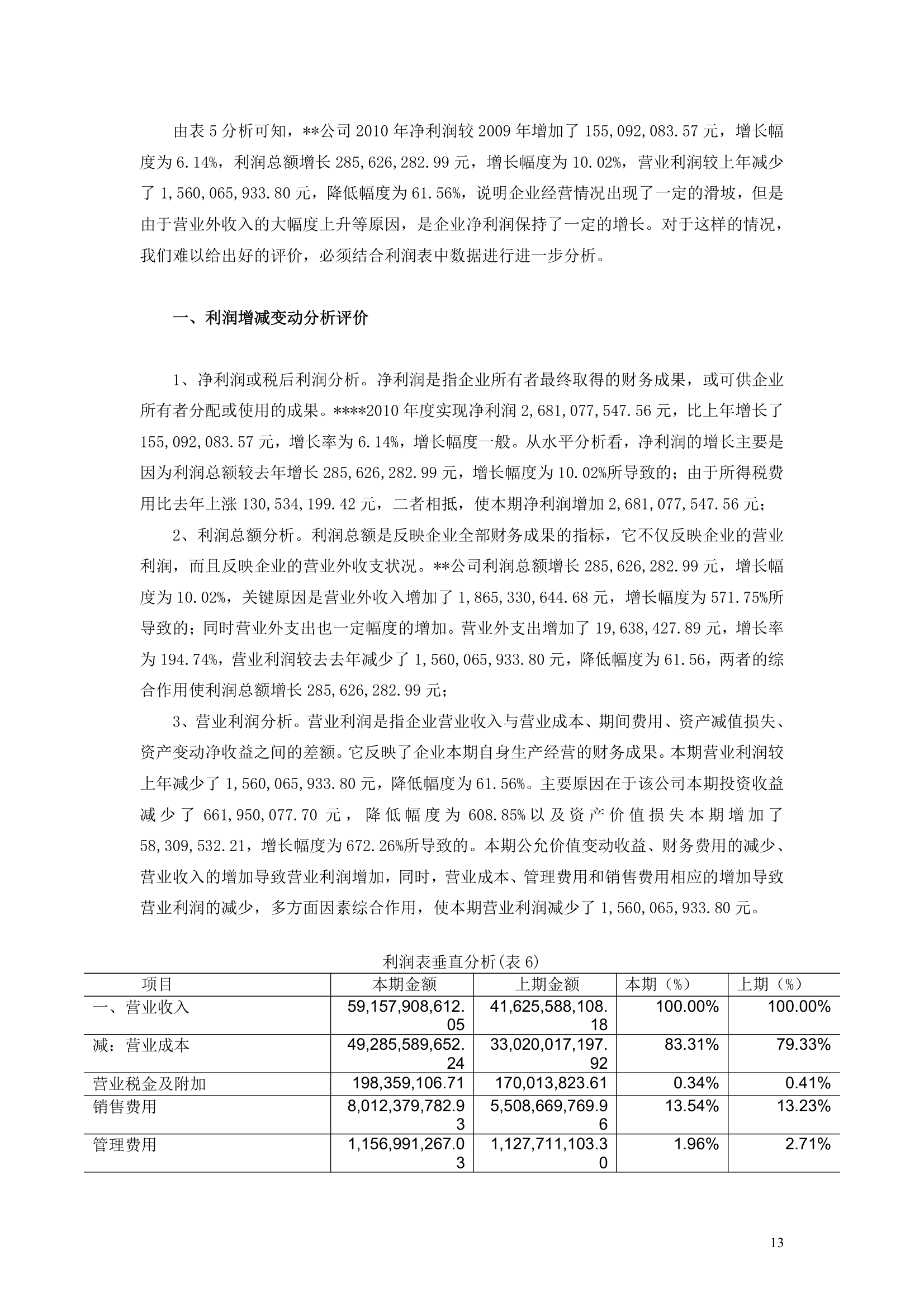 上市公司财务分析报告模板.docx第13页