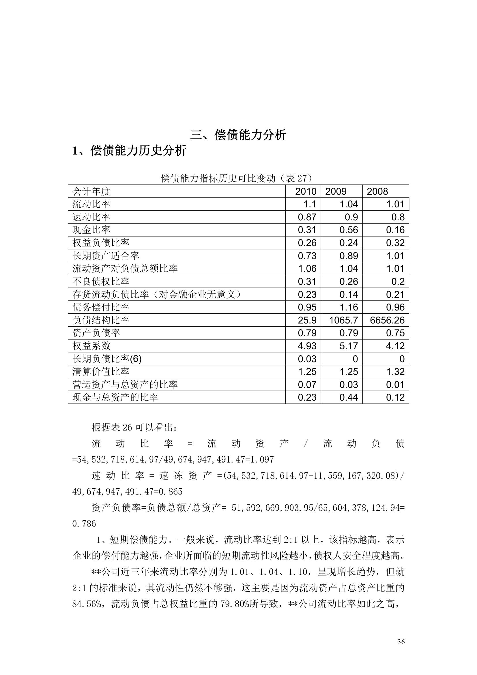 上市公司财务分析报告模板.docx第36页