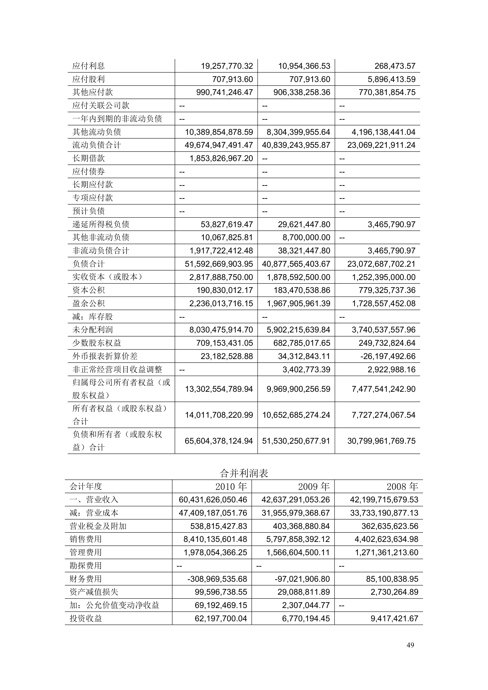 上市公司财务分析报告模板.docx第49页