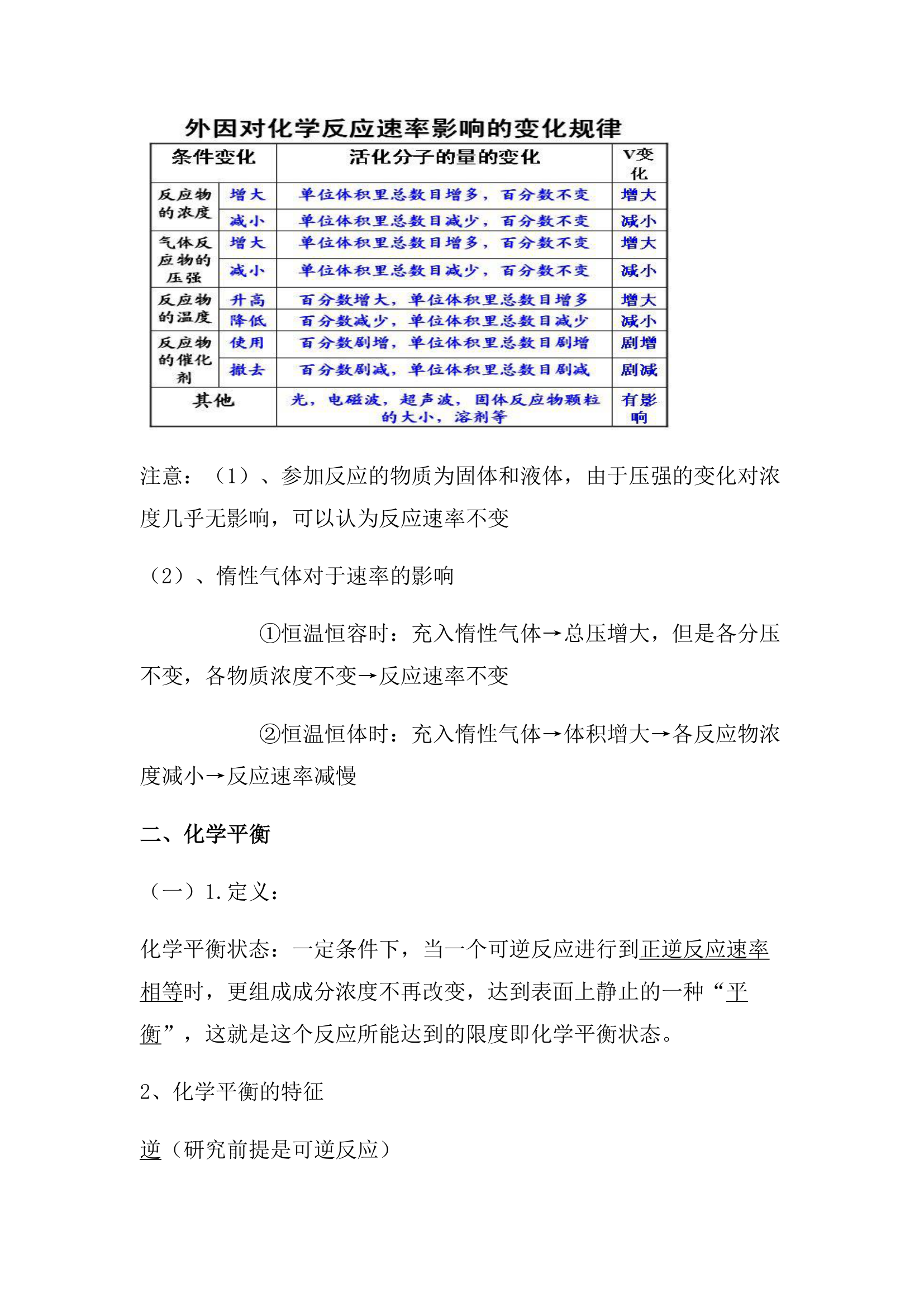 化学反应速率与化学平衡知识点.docx第3页