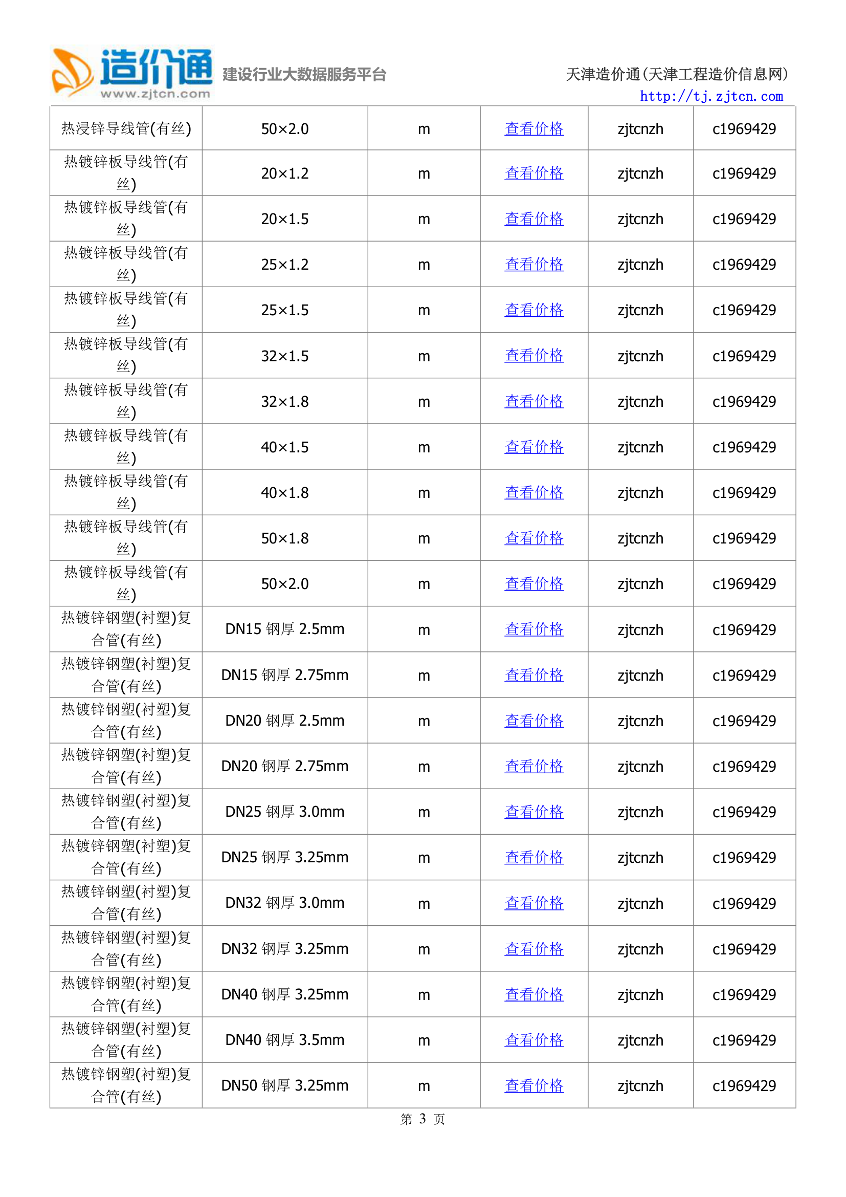 天津信息价,最新最全天津工程造价信息网信息价下载-造价通第3页