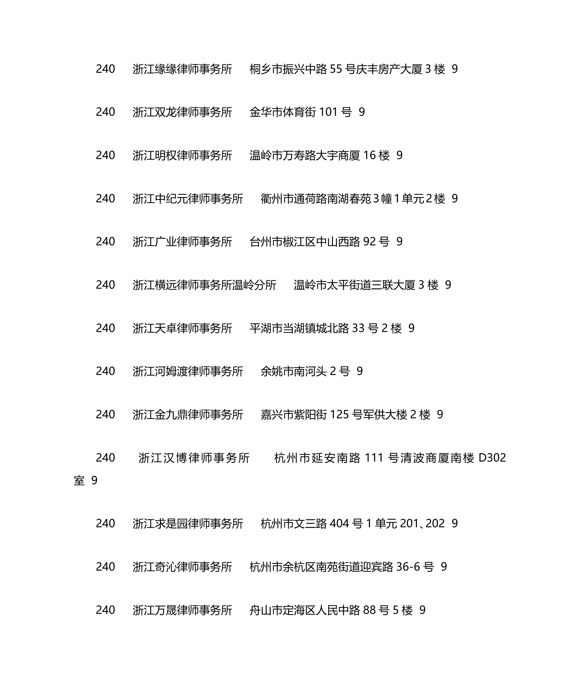 浙江律师事务所排名第23页