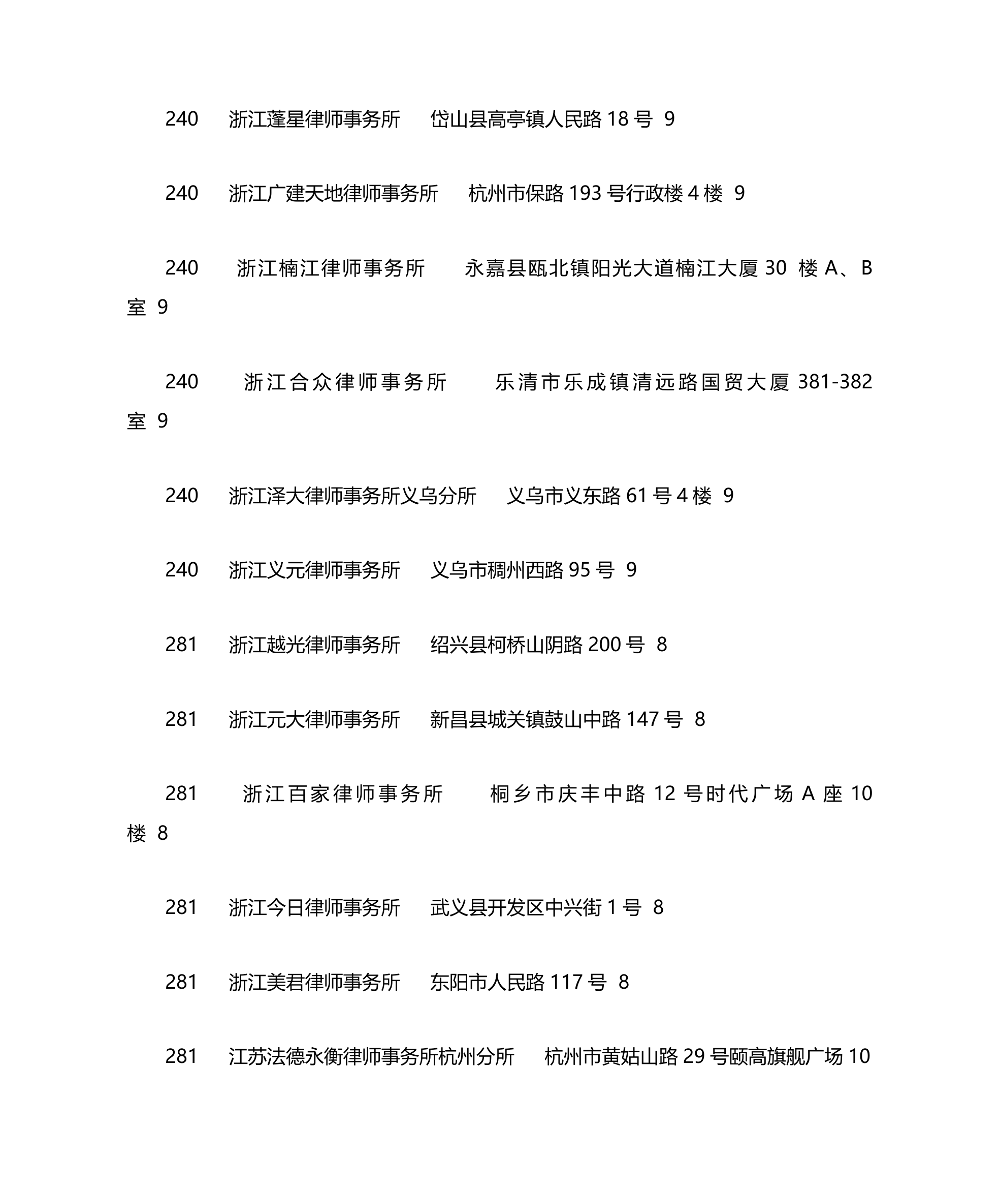 浙江律师事务所排名第24页