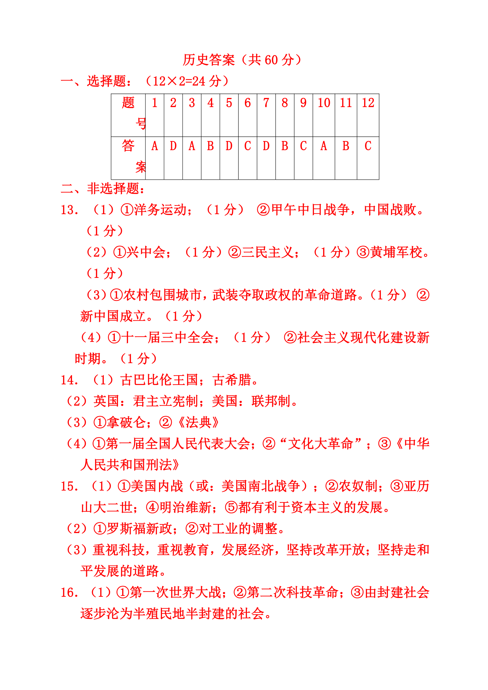 新疆维吾尔自治区新疆生产建设兵团年初中学业水平考试第6页