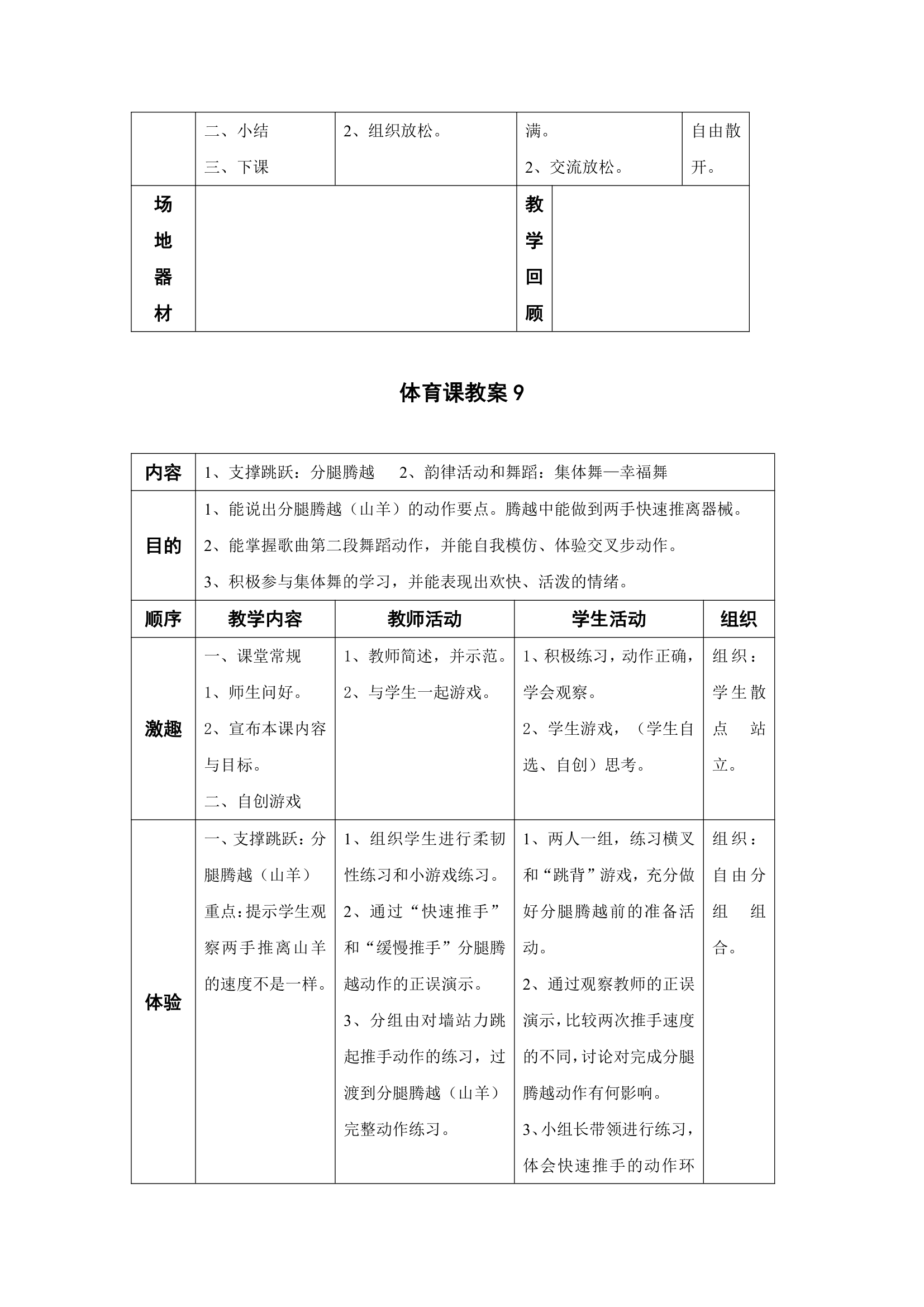 2017—2018学年小学五年级体育教学计划及教案.doc第15页