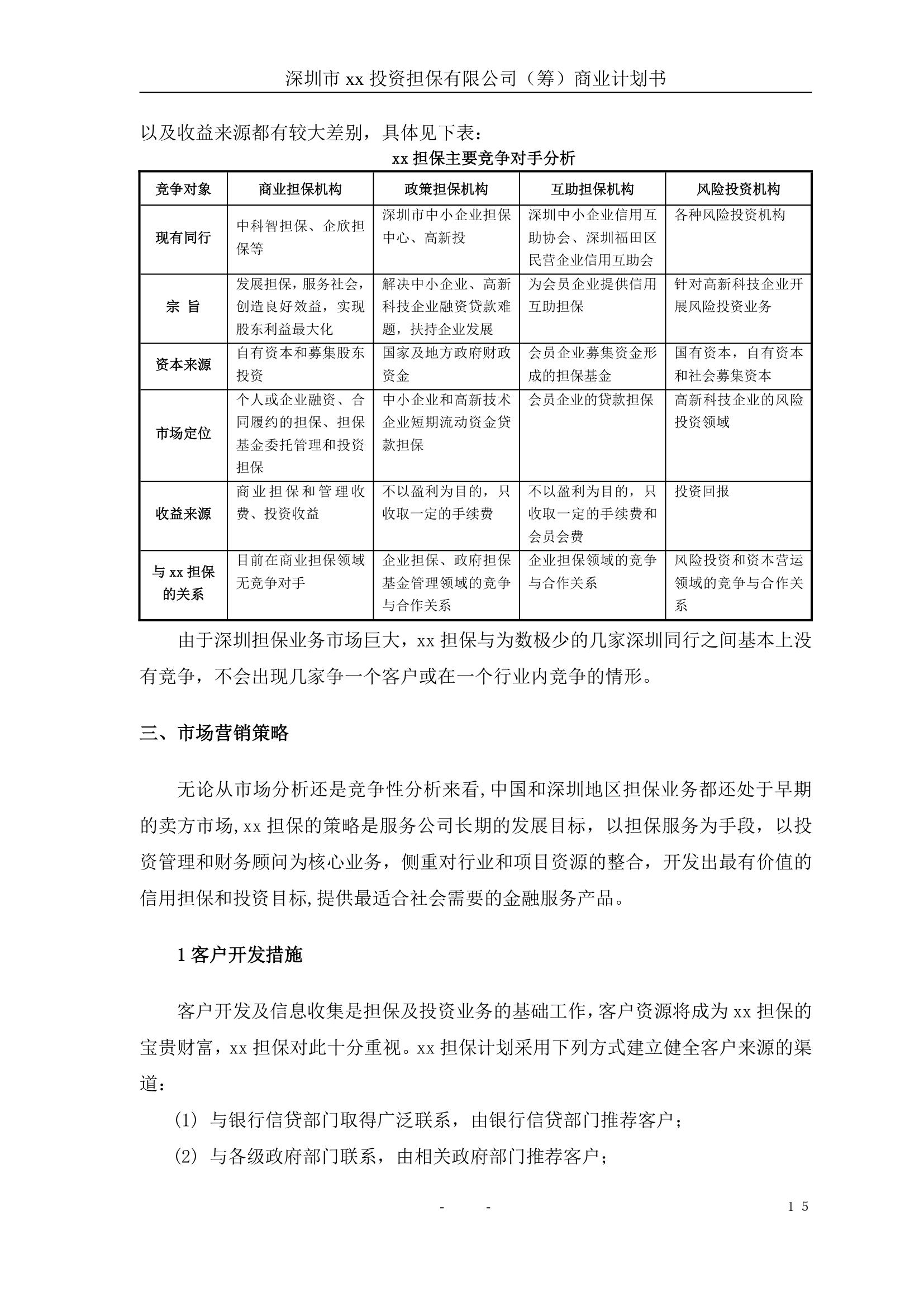 投资担保公司商业计划书.doc第16页