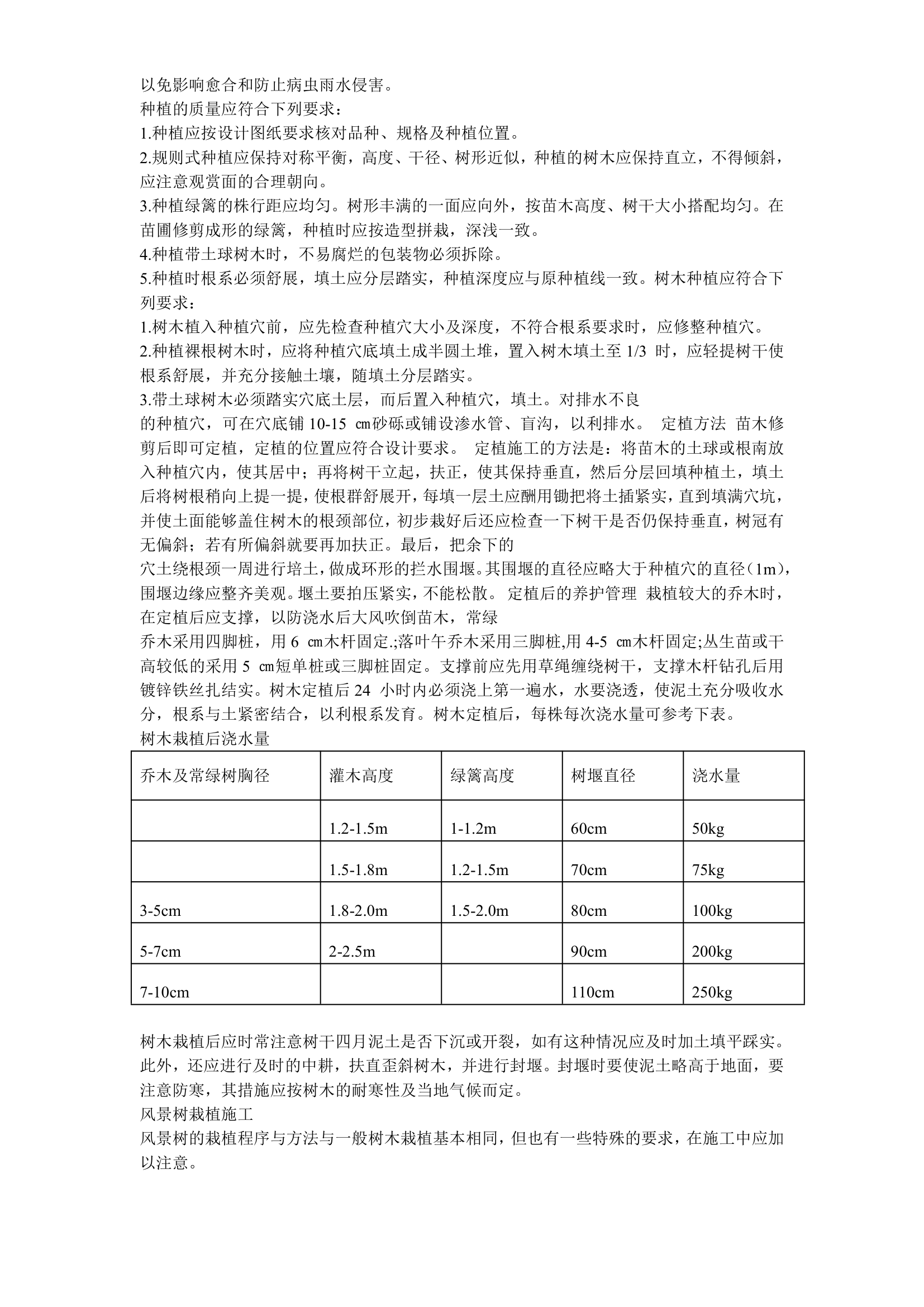 城市道路两侧景观带建设施工组织设计方案.doc第11页