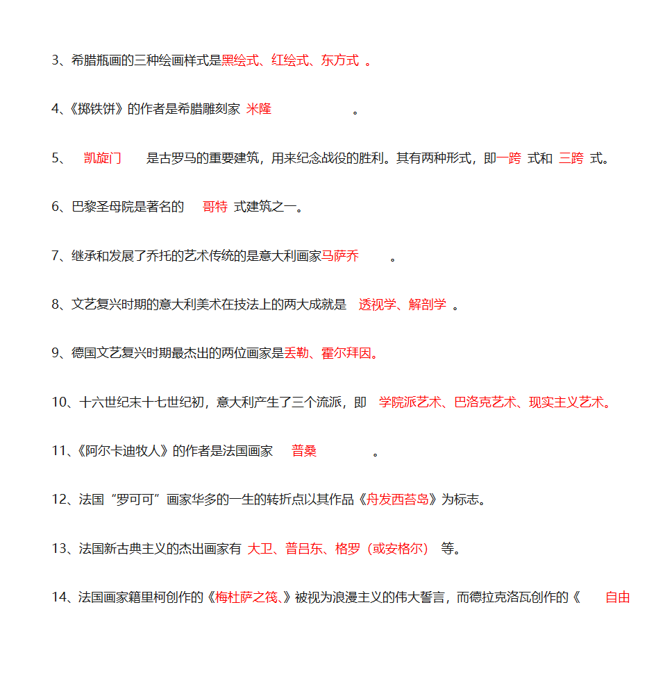 中国美术史试题及答案第40页