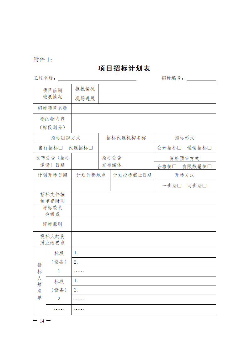 中国大唐集团公司工程招标管理办法.doc第14页