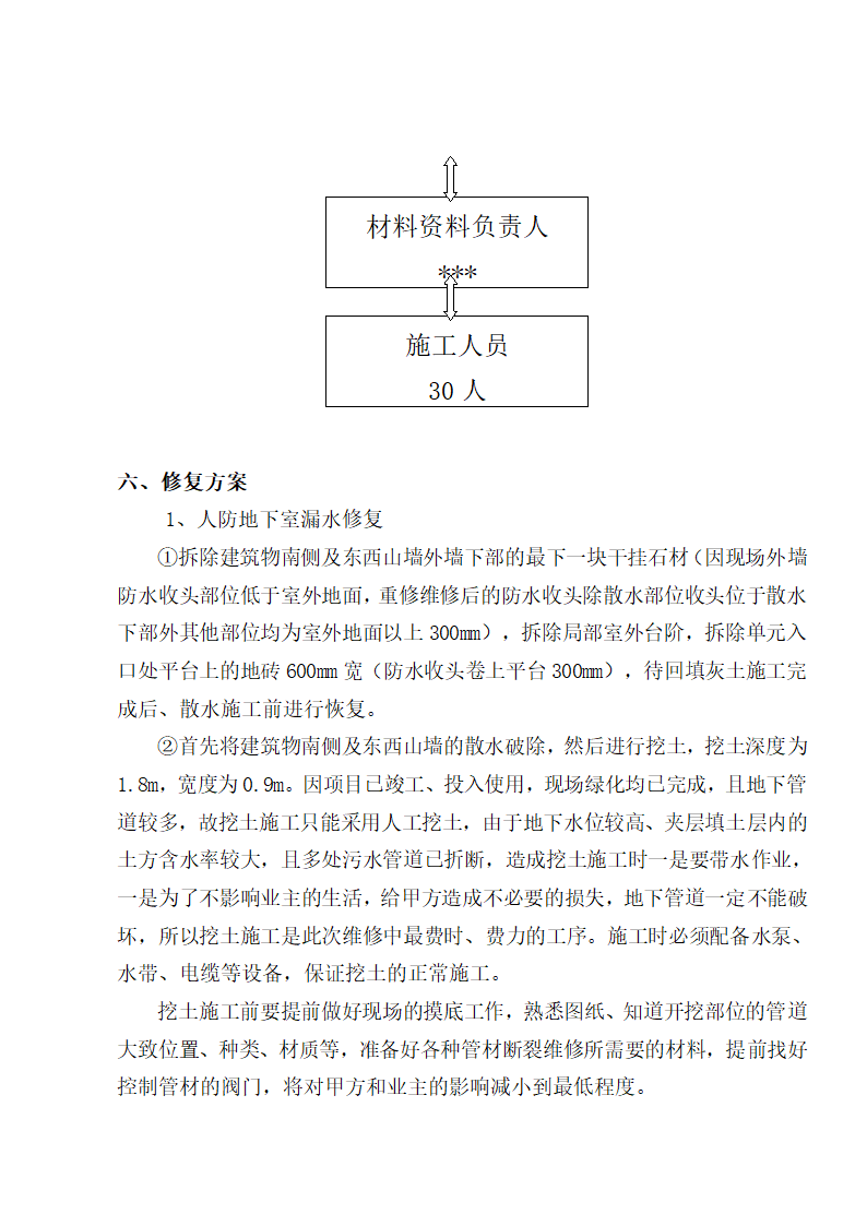 某市地下室车库漏水维修组织设计施工方案.doc第8页