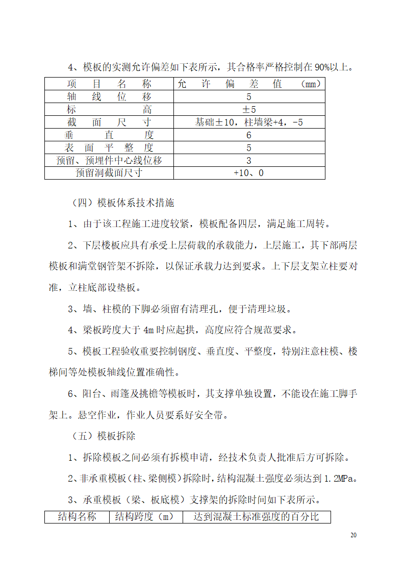 某市碧桂园凤凰首府楼房模板设计施工组织方案.doc第20页