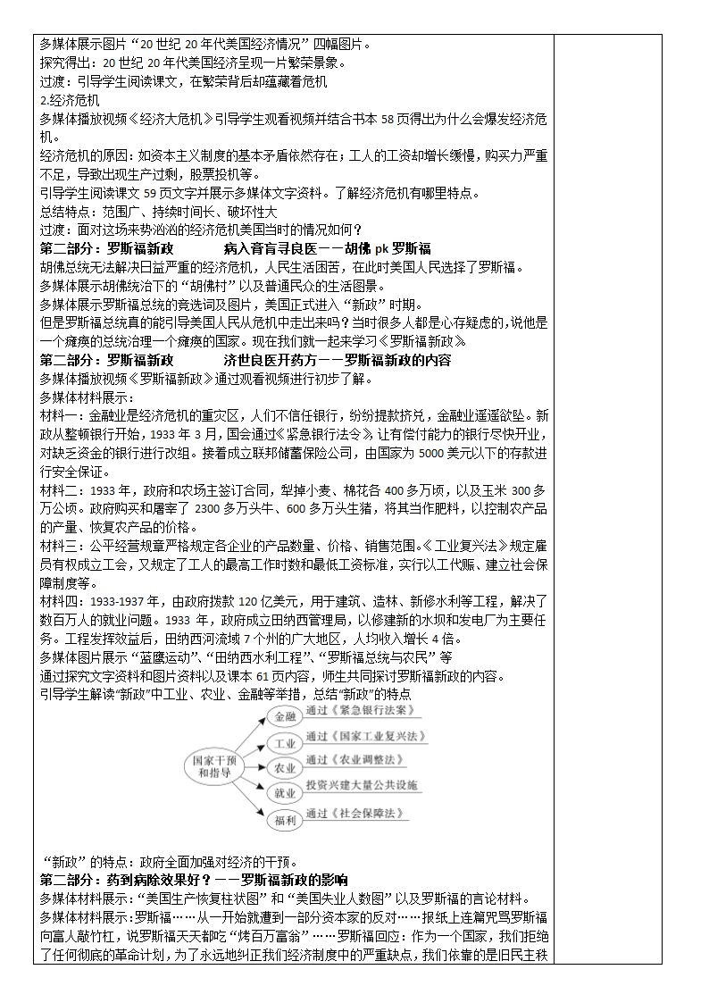 第13课罗斯福新政 教学设计.doc第2页