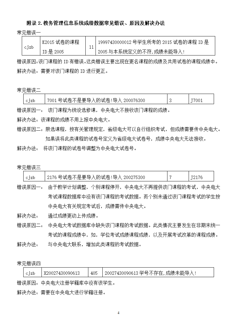 中央广播电视大学开放教育成绩管理办法第4页