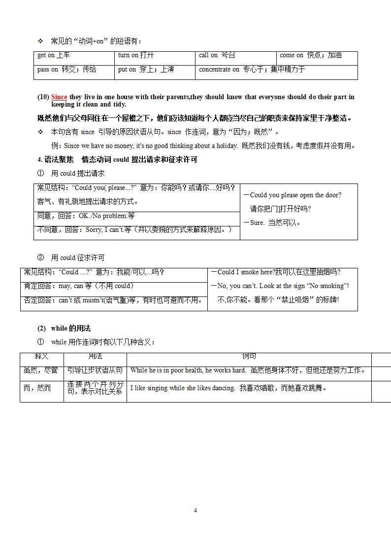 新目标英语八下Unit 3 知识点语法归纳总结.doc第4页