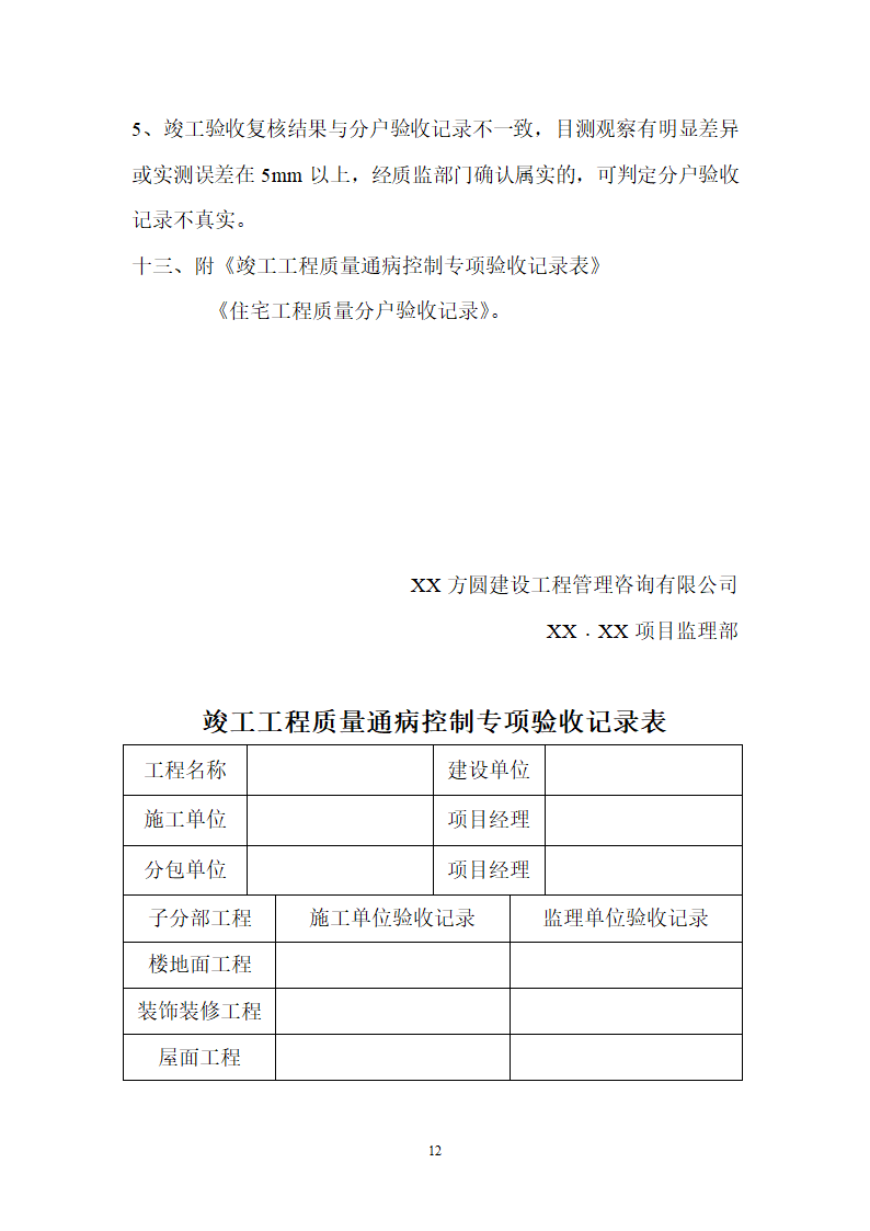 [江苏]高层综合住宅质量通病控制及分户验收监理细则.doc第12页