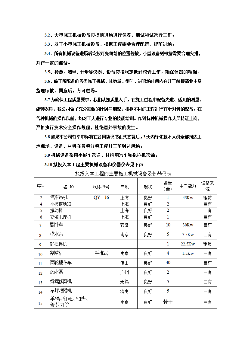 绿化施工组织设计.doc第4页