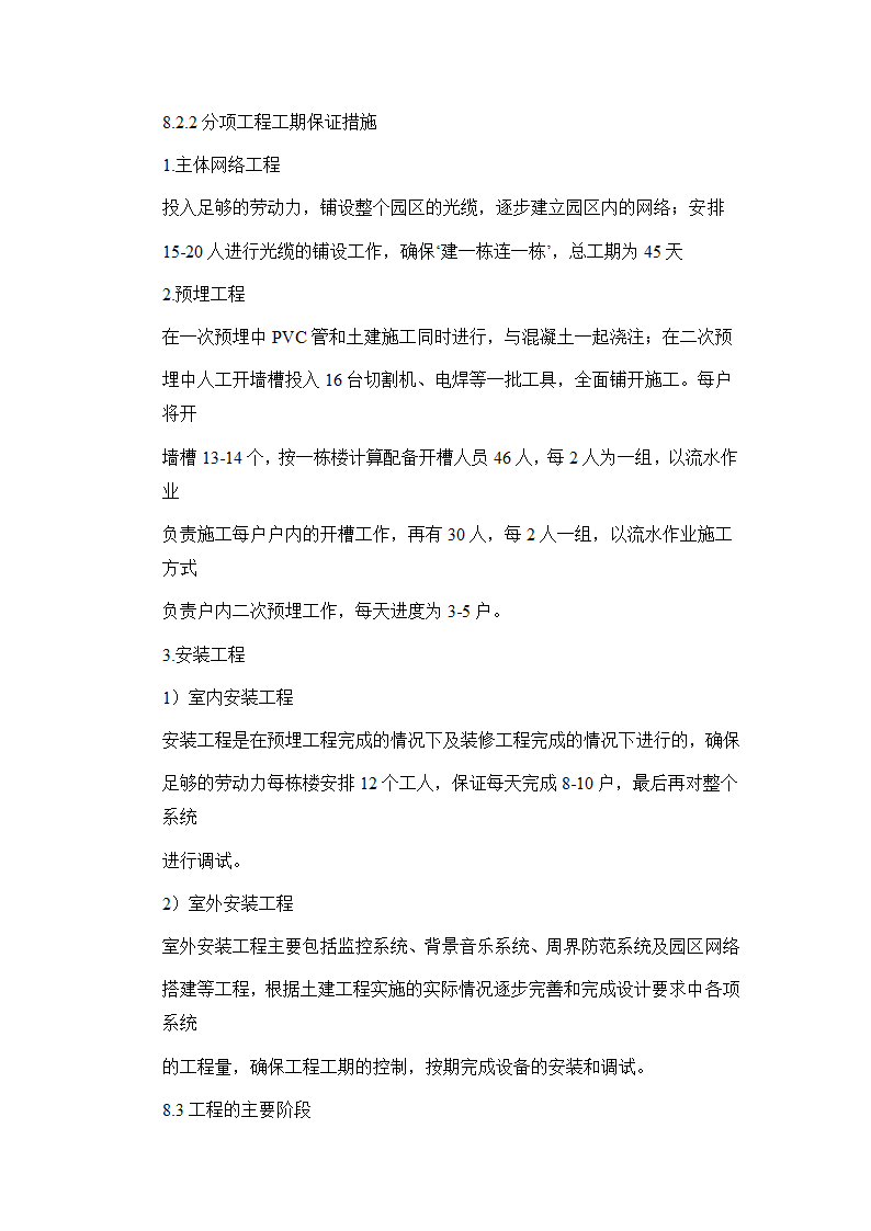 四川某住宅小区智能化系统施工方案.docx第34页