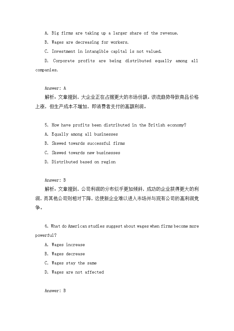 2023届高考英语三轮复习·冲刺押题·外刊阅读理解训练 (56)（含答案）.doc第5页