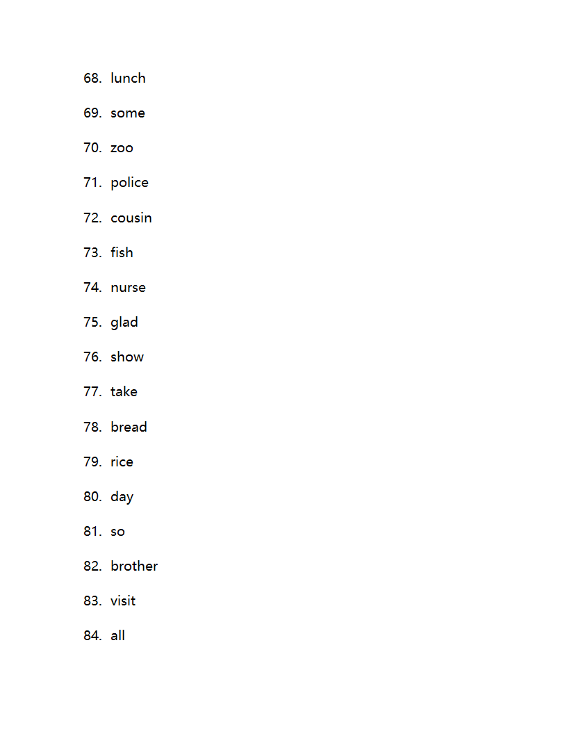 仁爱版七年级上册Unit3Getting together单词检测（含解析）.doc第29页