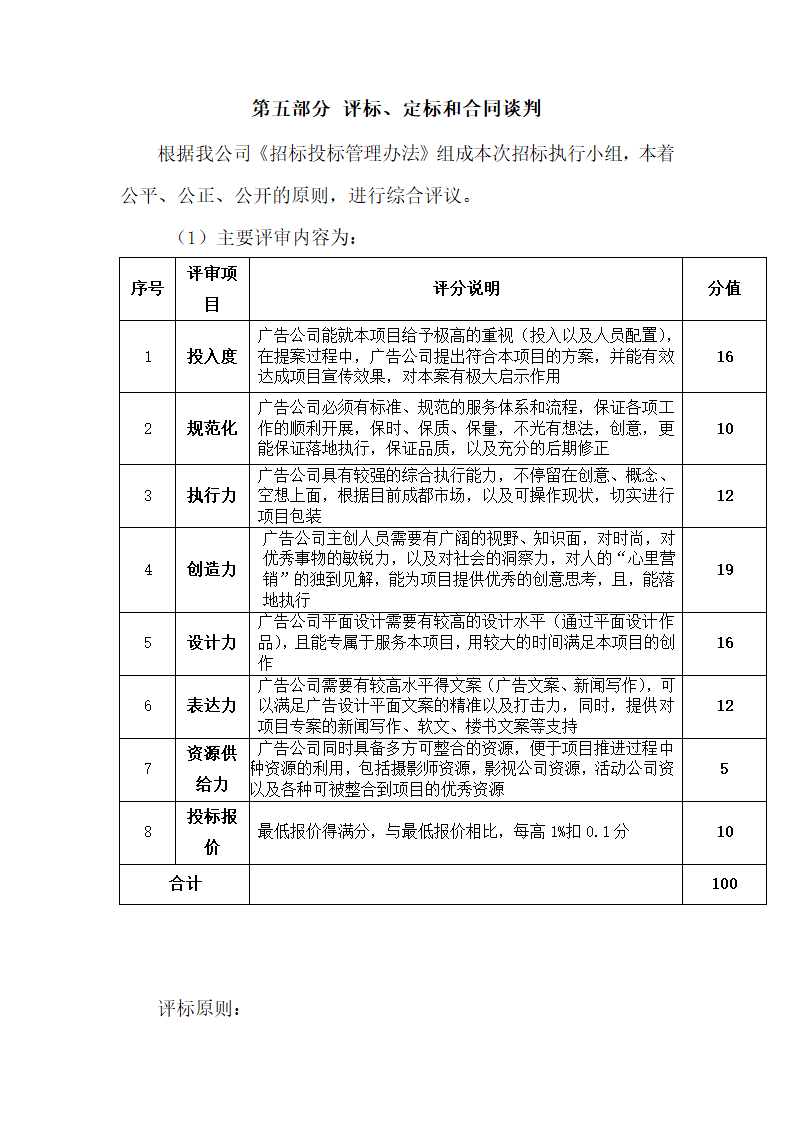 广告公司招标文件.doc第15页