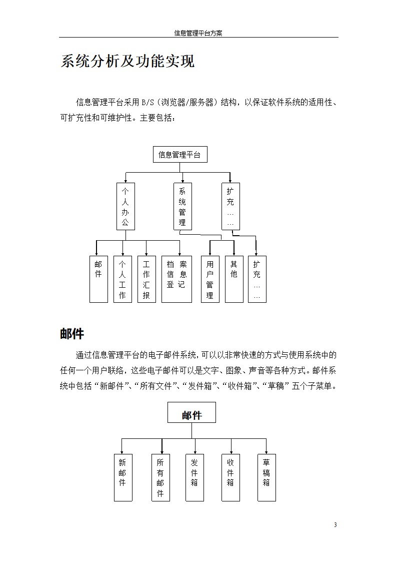 信息管理平台方案第3页