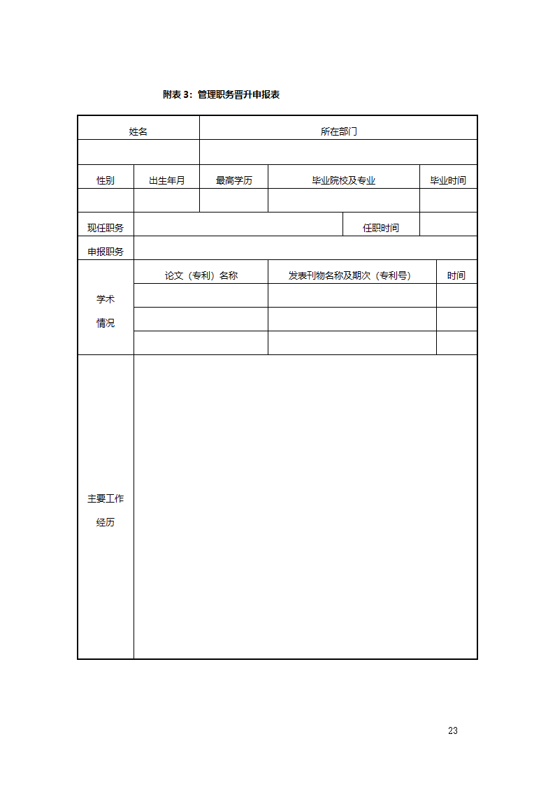 公司职业生涯规划管理办法2.doc第24页