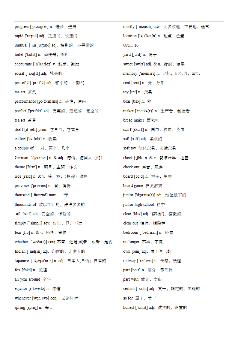 新人教版初中英语七至九年级单词表汇总.doc第35页