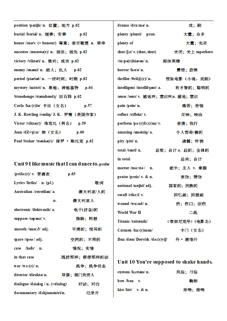 新人教版初中英语七至九年级单词表汇总.doc第42页