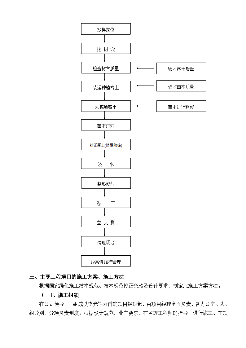 云南楚雄州职业教育中心主体园林景观Ⅱ标段施工组织.doc第7页