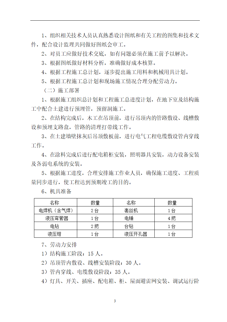 办公楼电气项目施工方案.docx第3页