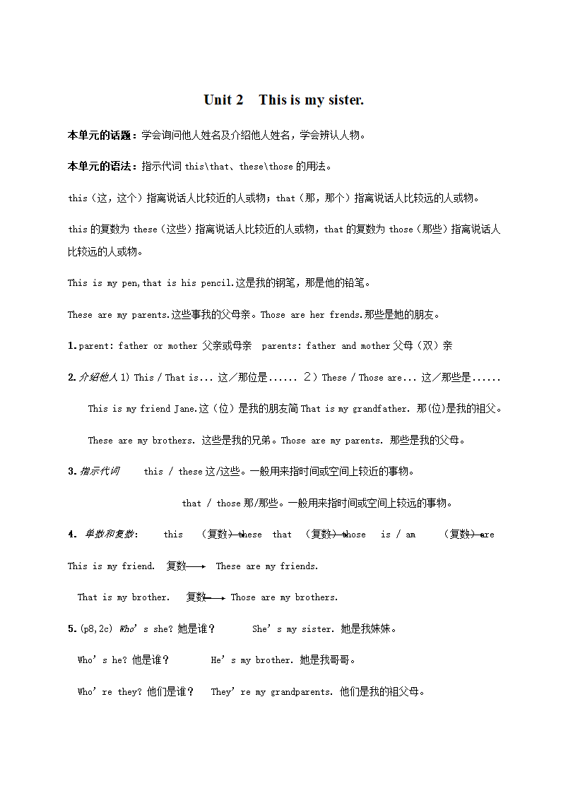 人教版初中英语7年级上册知识点总结.doc第10页