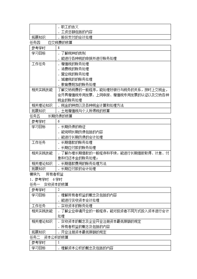 财务会计实务课程标准.doc第13页