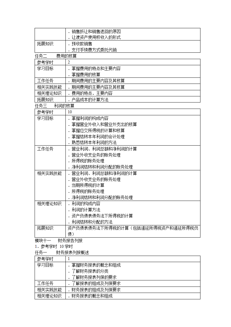 财务会计实务课程标准.doc第15页