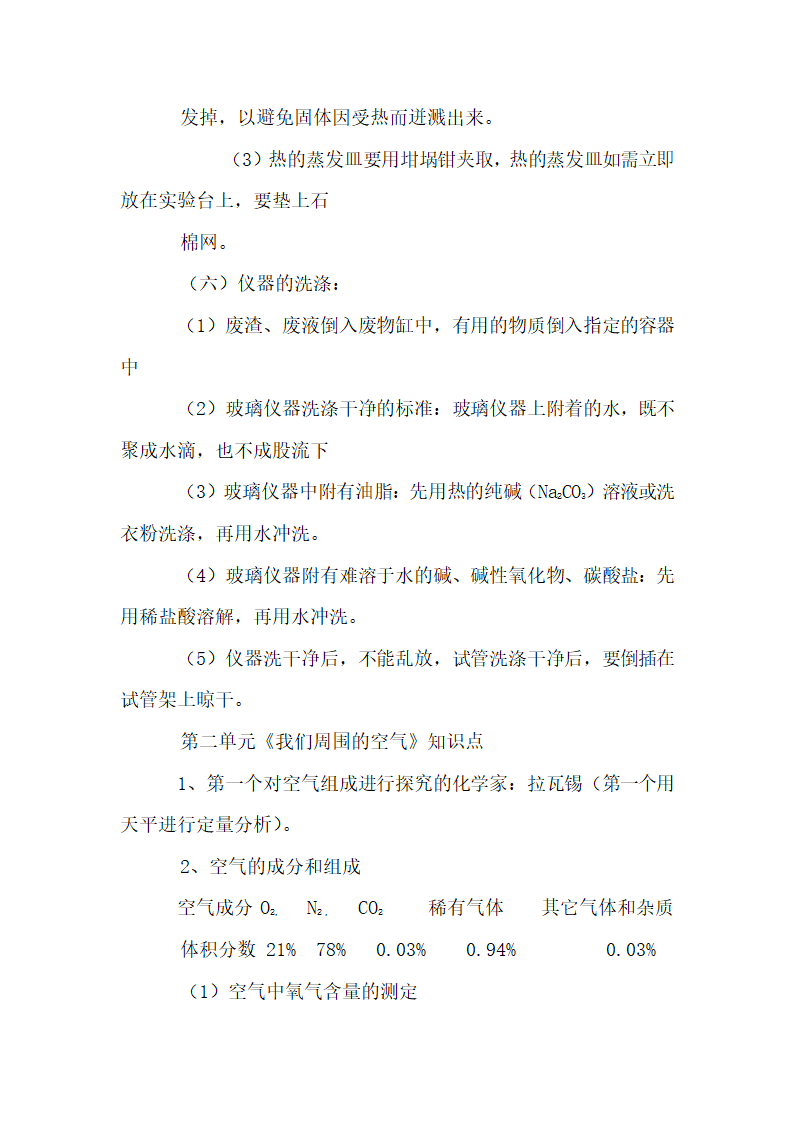 初中化学知识点全面总结.docx第7页